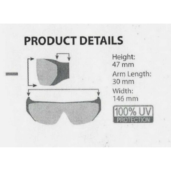 Fitover Polarized Sunglasses with Protective Pouch - Picture 4 of 5